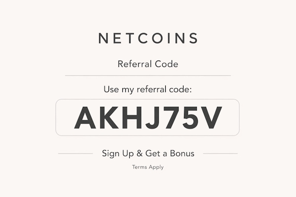 Netcoins Referral Code